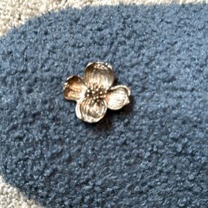 Tiffany and Co Dogwood pin 925 silver